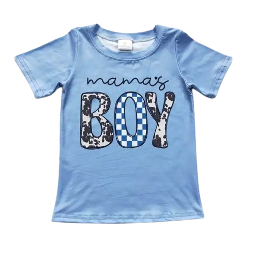 Mama's Boy Western Shirt - Kids Clothes