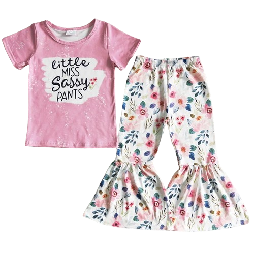 Miss Sassy Pants - Kids Western Bell Bottoms Outfit