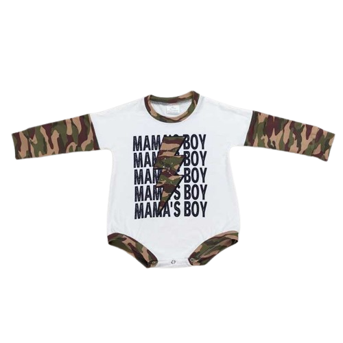 Western Baby Romper Mother's Day Gift Mama's Boy