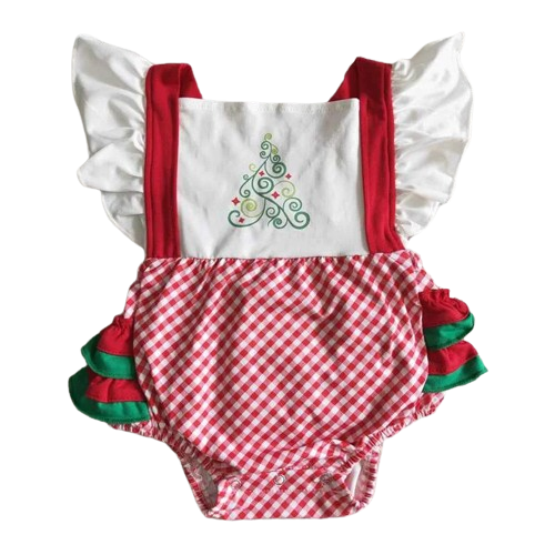 Christmas/Winter Baby Romper Christmas Tree - Baby Clothes