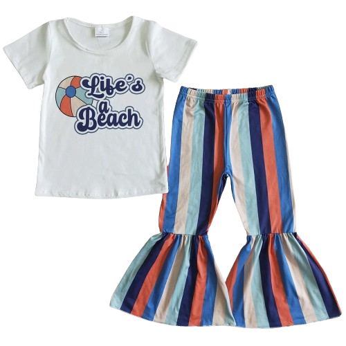 Life's A Beach - Bell Bottoms Outfit Kids