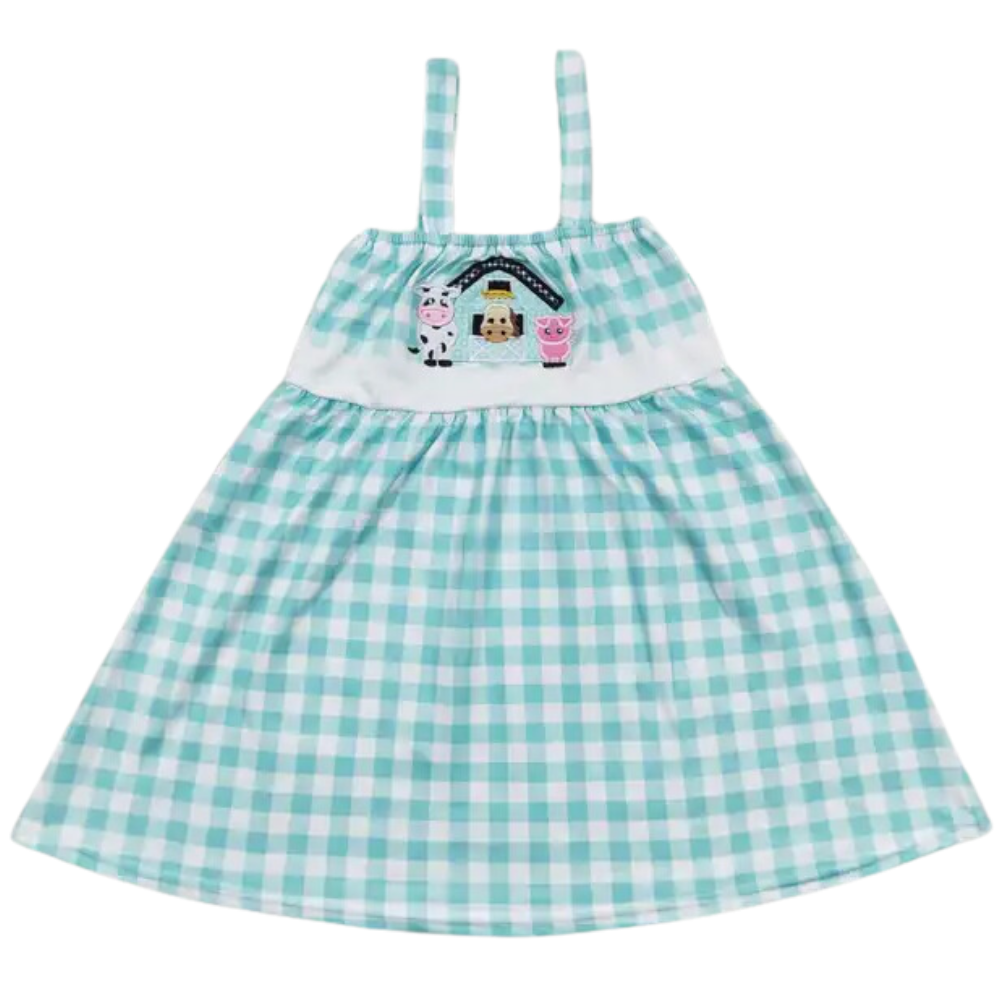 Southwest Dress Classic Farm Animal - Kids Clothing