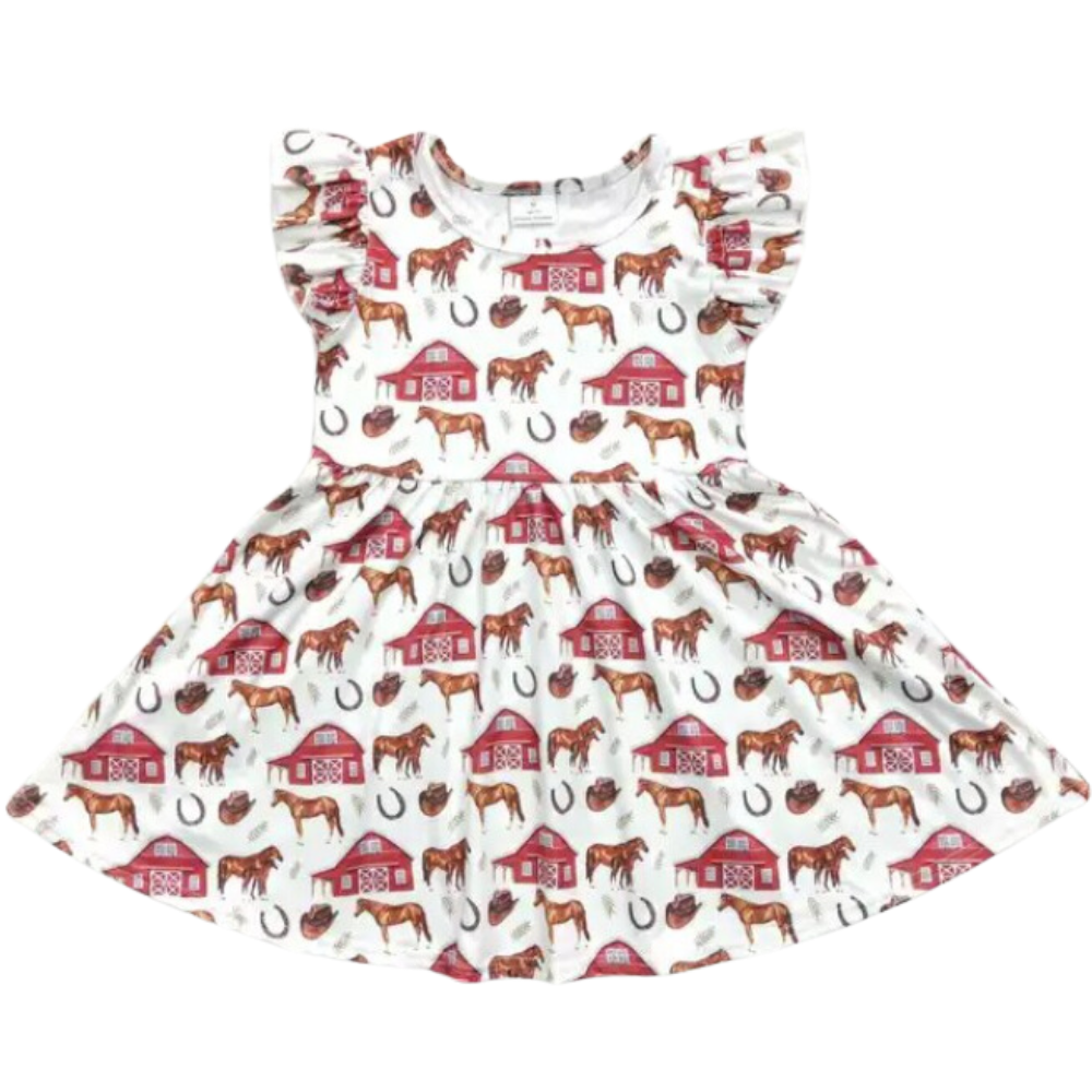 Southwest Dress Horses 'n Barns - Kids Clothing